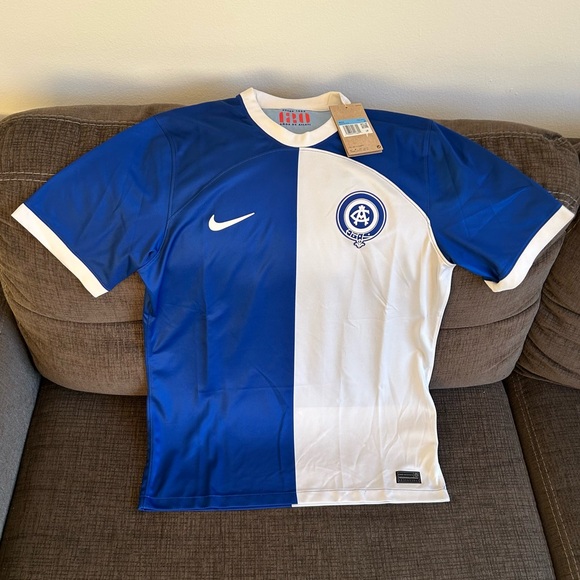 Nike Authentic Atletico Madrid 2024 DX2679-418 120th Anniversary Jersey Men’s M - Picture 1 of 7